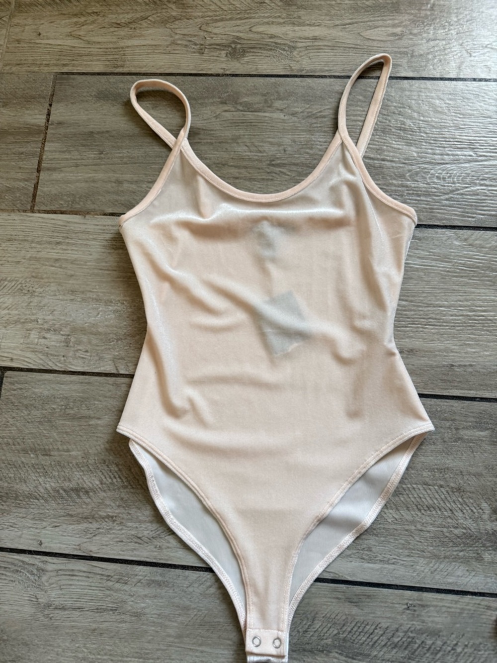 Forever 21 Pale Pink Girls' One-Piece Bodysuit